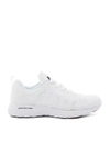 Apl Athletic Propulsion Labs Propelium Fly Knit Sneakers In White, Black & Gum