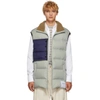 3.1 PHILLIP LIM 3.1 PHILLIP LIM GREY OVERSIZED DOWN VEST