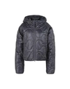 Adidas By Stella Mccartney Synthetic Down Jackets In Grey