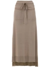 MARA MAC LONG KNITTED SKIRT