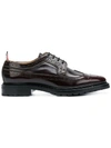 THOM BROWNE THOM BROWNE SHINY LEATHER LONGWING BROGUE