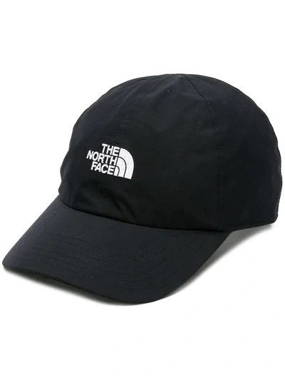 The North Face Logo Baseball Cap In Black