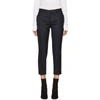 THOM BROWNE THOM BROWNE NAVY WOOL LOW-RISE SKINNY TROUSERS