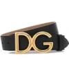 DOLCE & GABBANA DG leather belt,P00344928