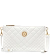 VERSACE QUILTED LEATHER SHOULDER BAG,P00340791