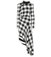 MONSE CHECKED DRESS,P00335102