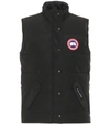 Canada Goose Freestyle Quilted Shell Down Vest In Black