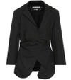 JACQUEMUS SAAD WOOL BLAZER,P00332712