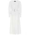 PROENZA SCHOULER Belted crêpe dress,P00346735