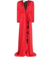 GUCCI HAMMERED SATIN GOWN,P00343036