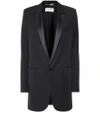 SAINT LAURENT VIRGIN WOOL BLAZER,P00342521