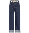 JW ANDERSON TOGGLE WIDE-LEG JEANS,P00327444
