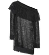 VALENTINO EMBROIDERED MOHAIR-BLEND SWEATER,P00328376