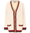 GUCCI WOOL AND CASHMERE CARDIGAN,P00336110
