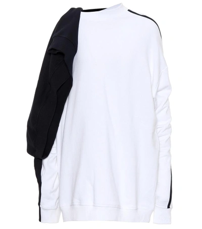 Y/project Cotton Sweatshirt In White