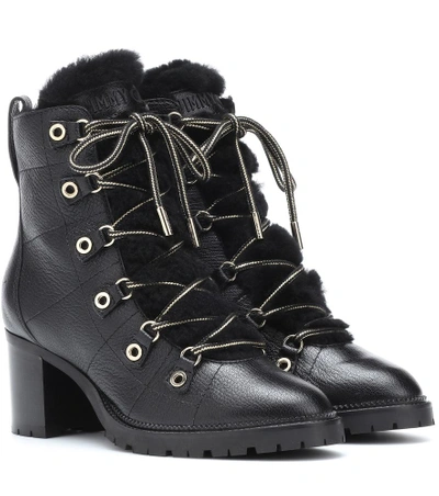 Jimmy Choo Hillary 65 Leather Ankle Boots In Black