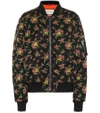 GUCCI FLORAL-PRINTED BOMBER JACKET,P00336068