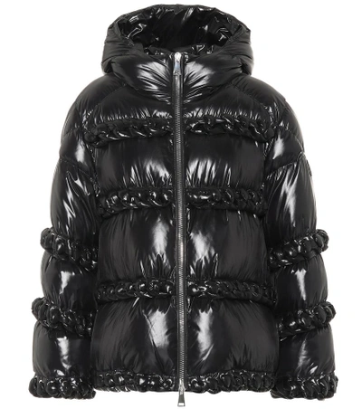 Moncler Genius 6 Noir Kei Ninomiya Whipstitched Quilted Shell Down Jacket In 999-black