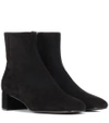 PRADA SUEDE ANKLE BOOTS,P00340016