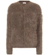 BRUNELLO CUCINELLI MOHAIR AND WOOL-BLEND JACKET,P00342043