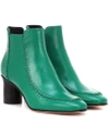 JW ANDERSON LEATHER ANKLE BOOTS,P00322635