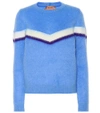 N°21 MOHAIR AND WOOL-BLEND SWEATER,P00331759