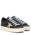 GOLDEN GOOSE HI STAR LEATHER trainers,P00334318