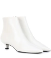 THE ROW COCO LEATHER ANKLE BOOTS,P00331935
