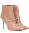 MALONE SOULIERS MADISON 100 LEATHER ANKLE BOOTS,P00340687