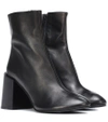 ACNE STUDIOS SAUL LEATHER ANKLE BOOTS,P00321921