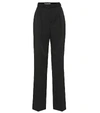 GIVENCHY BELTED WOOL PANTS,P00341115