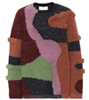 PETER PILOTTO PATCHWORK COTTON-BLEND SWEATER,P00342411