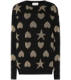GUCCI HEARTS AND STARS WOOL-BLEND jumper,P00343084