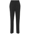 DOLCE & GABBANA STRIPED STRETCH WOOL trousers,P00330178