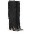 JIMMY CHOO MAGALIE 100 FRINGE BOOTS,P00340683