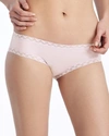 Natori Bliss Girl Lace-trim Bikini Briefs In Blushing Pink