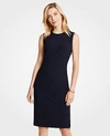 ANN TAYLOR THE CREWNECK SHEATH DRESS IN SEASONLESS STRETCH,476478