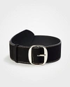 ANN TAYLOR WIDE SUEDE BELT,481491