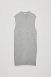 COS LONG SLEEVELESS KNITTED TOP,0674814001