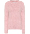 Gabriela Hearst Luiz Round-neck Cashmere Sweater In Baby Pink