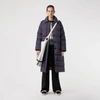BURBERRY Belted Long Down-filled Puffer Coat,80035401