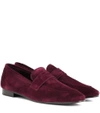 BOUGEOTTE Classic suede loafers,P00339259