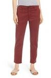 AG CADEN CROP TWILL TROUSERS,SBW1613