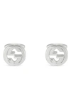 GUCCI DOUBLE-G CUFF LINKS,YBE49901000100U