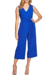 VINCE CAMUTO SLEEVELESS TIE WAIST JUMPSUIT,9128916