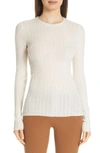 THEORY CABLE KNIT CASHMERE SWEATER,I0718719