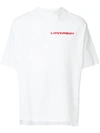 CHARLES JEFFREY LOVERBOY logo embroidered T-shirt