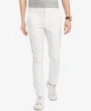Tommy Hilfiger Men's Th Flex Stretch Slim-fit Chino Pants, Created For Macy's In White