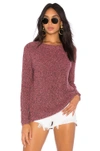 525 AMERICA Emma Shaker Sweater,525A-WK247