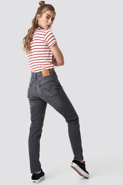 Levi's 501 Skinny Jeans Grey In Coal Black | ModeSens